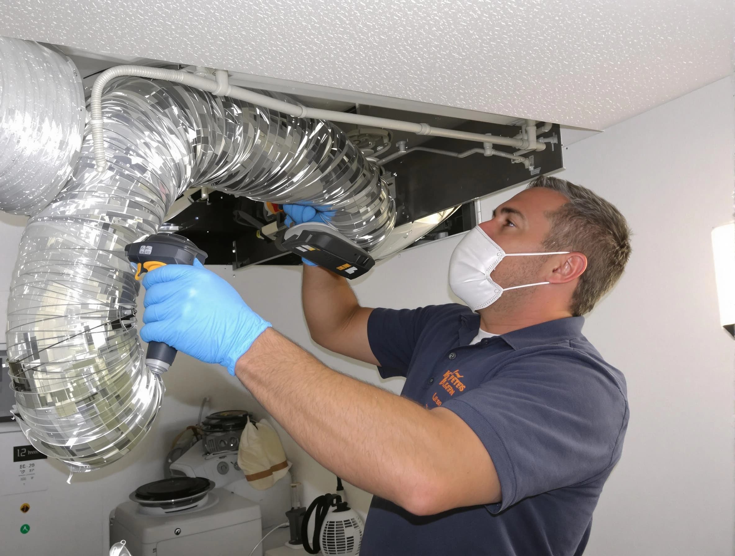Brandermill Dryer Vent Cleaning professional performing thorough residential dryer vent cleaning in Brandermill