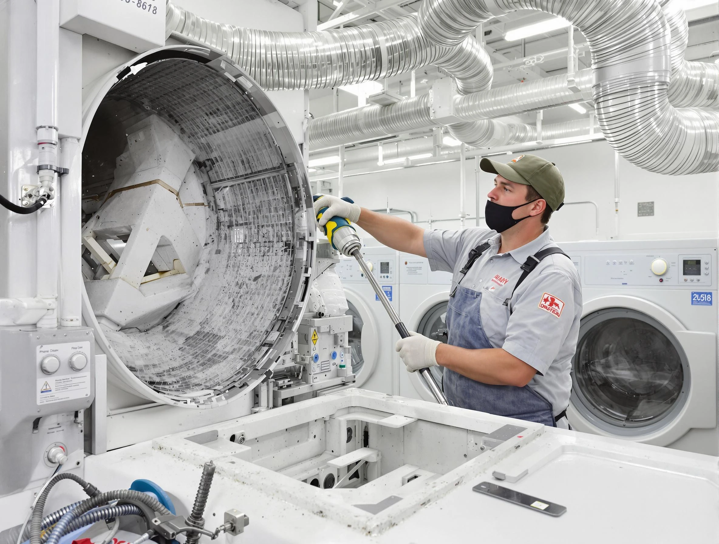 Commercial Dryer Vent Cleaning in Brandermill