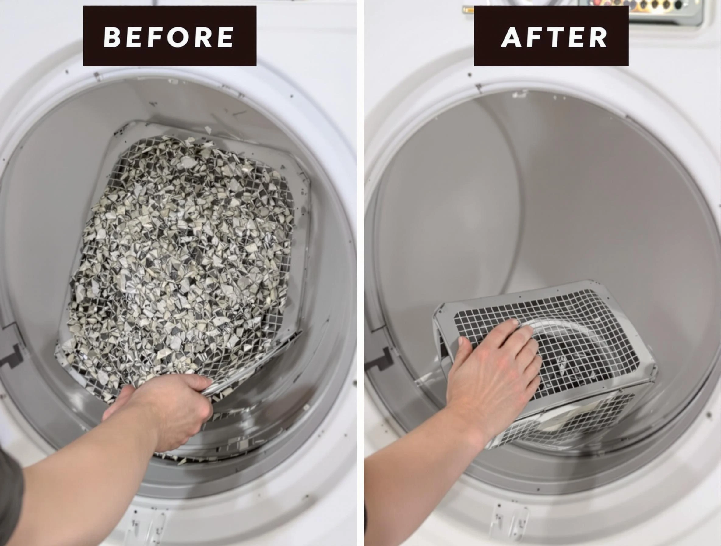 Professional lint trap cleaning by Brandermill Dryer Vent Cleaning in Brandermill