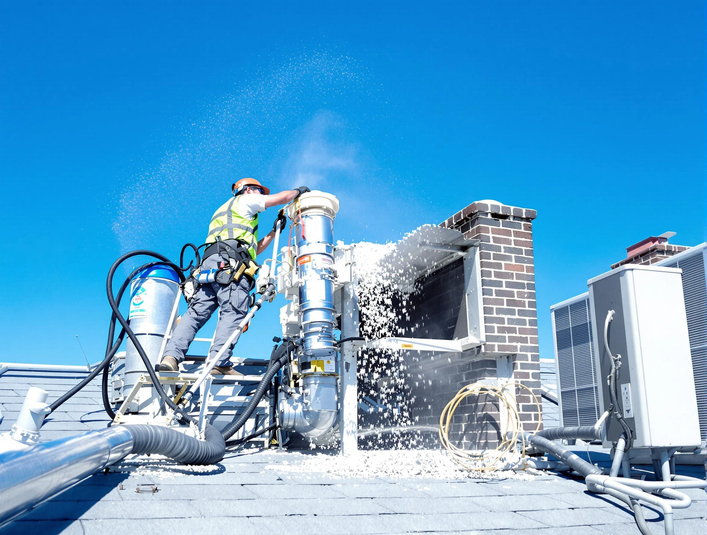 Expert roof dryer vent cleaning by Brandermill Dryer Vent Cleaning in Brandermill