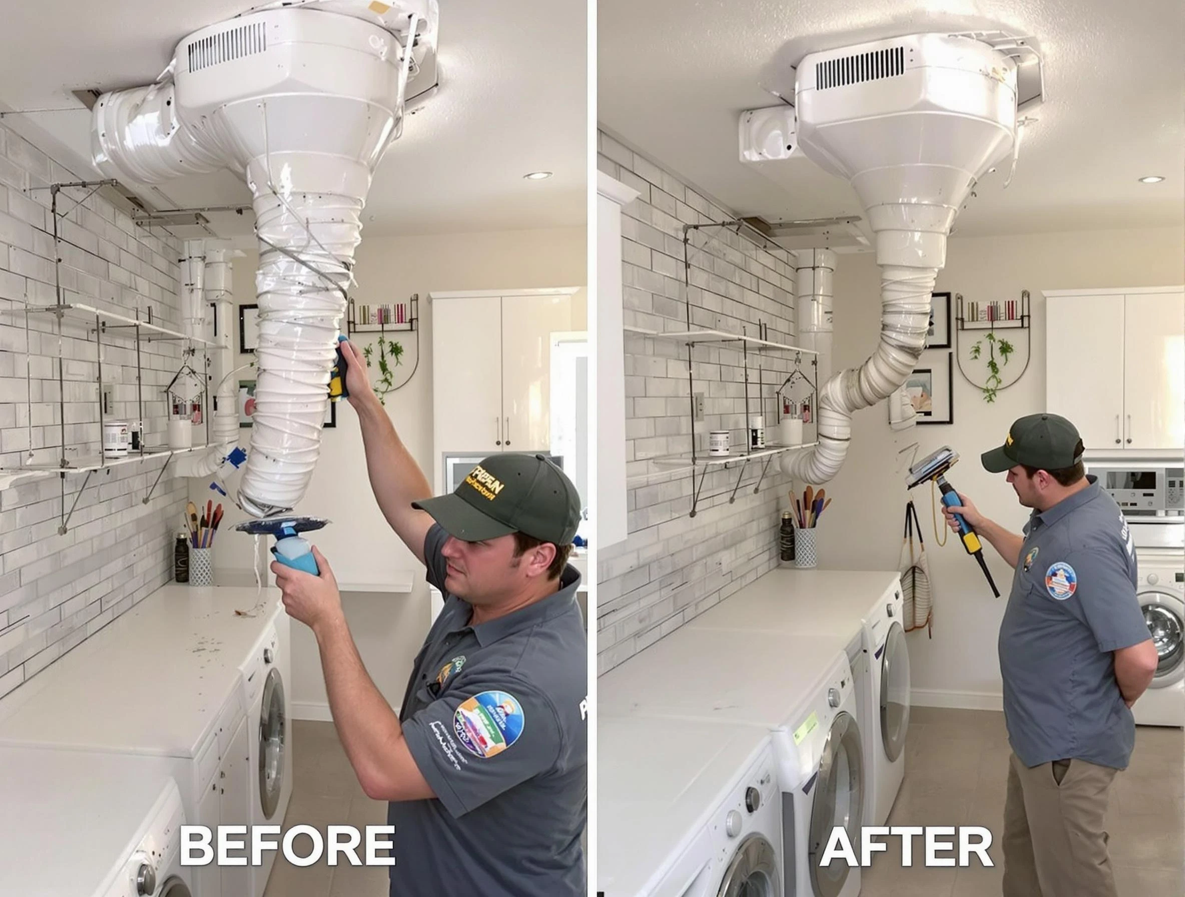 Professional dryer exhaust vent cleaning by Brandermill Dryer Vent Cleaning in Brandermill